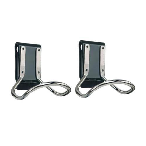 2PCS Hammer Holder Durable Hammer Waist Bag Holder Made of Stainless Steel an...