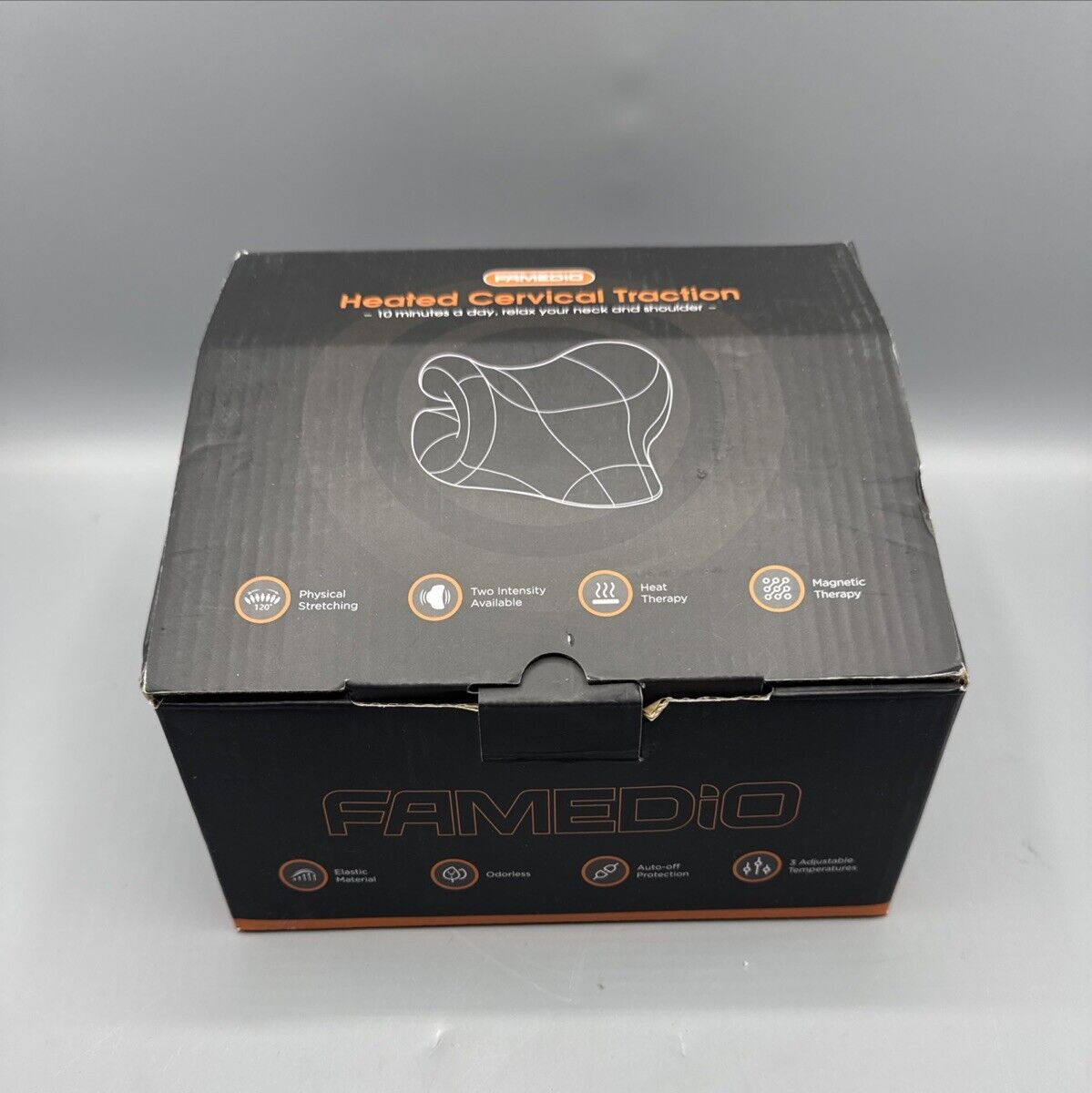 Heated Cervical Traction Device Pillow