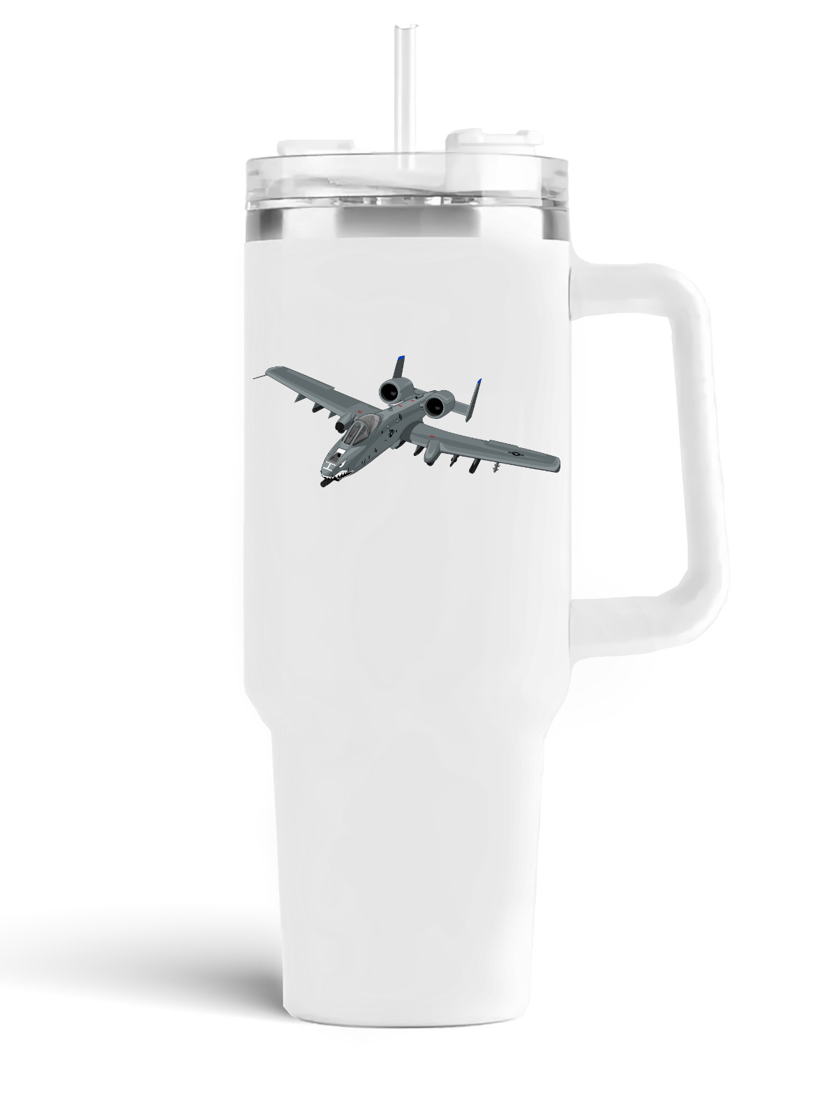 Fairchild A-10 Thunderbolt II Stainless Steel H2.0 Quencher Tumbler  40oz