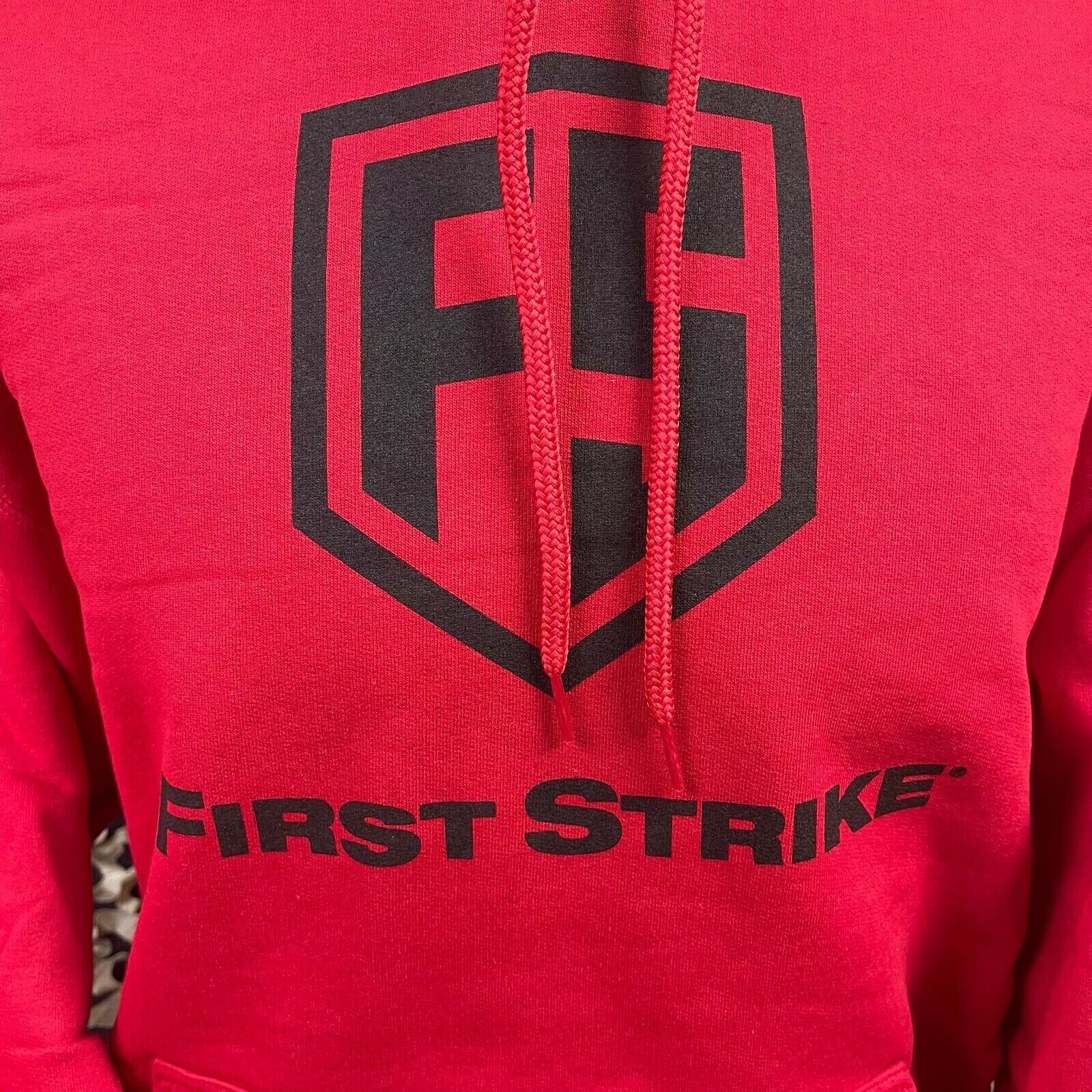 NEW First Strike Pull Over Hooded Sweatshirt - Red - XXX-Large