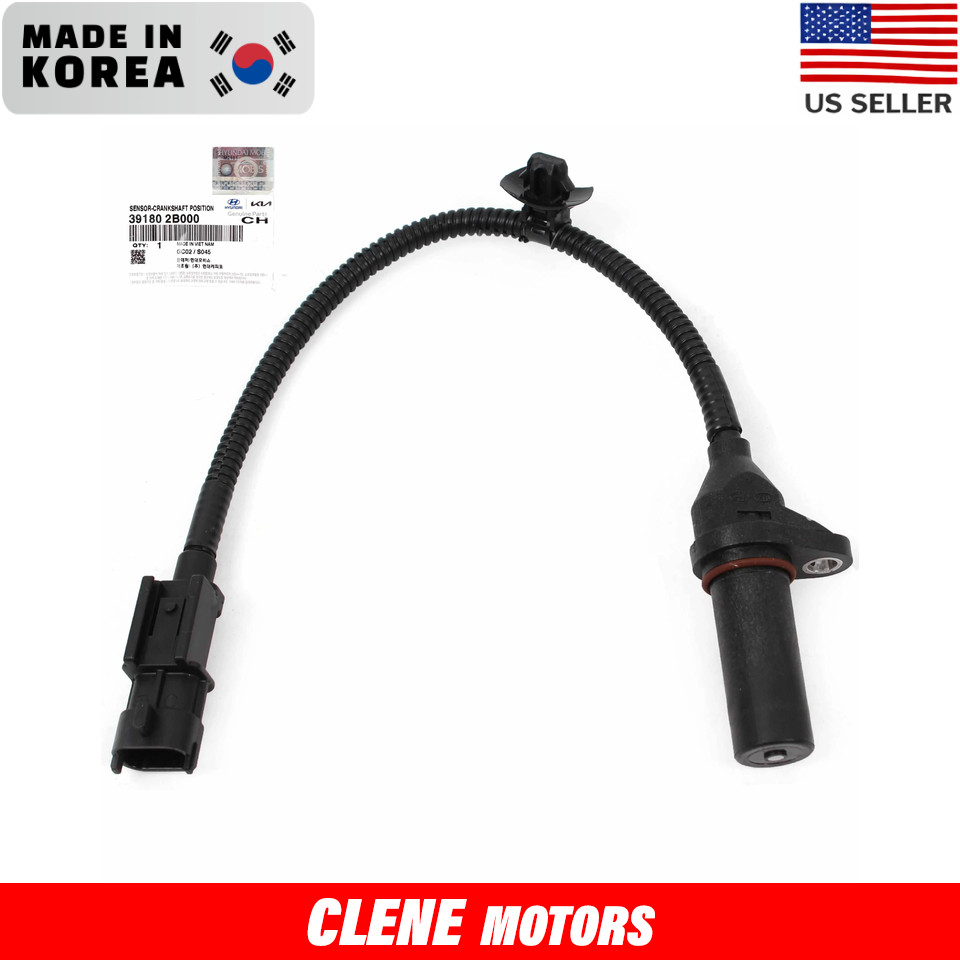 GENUINE OEM Crankshaft Position Sensor for Kia Forte Rio Seltos Soul 391802B000