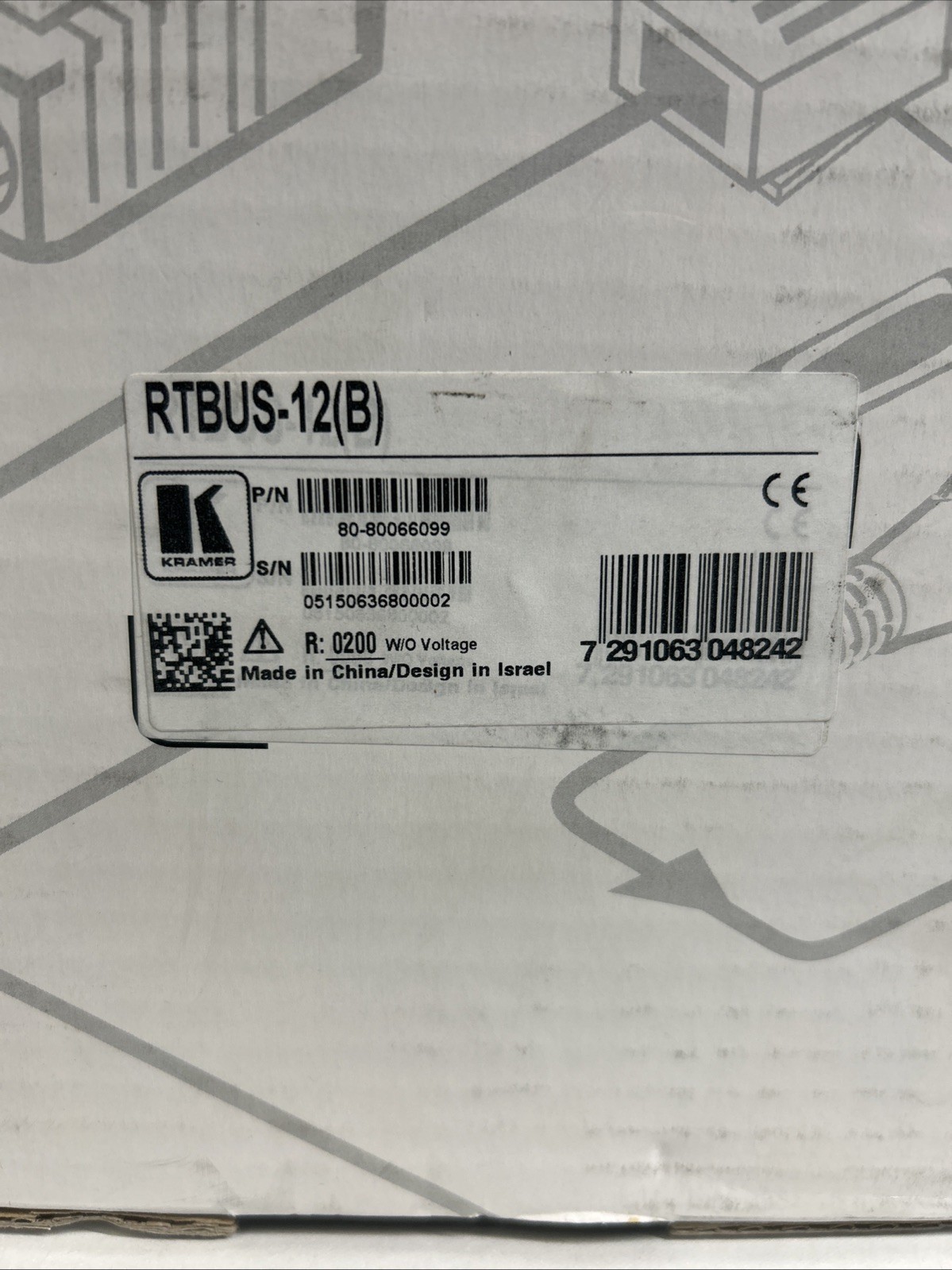 Kramer RTBUS-12 Round Table Connection Bus