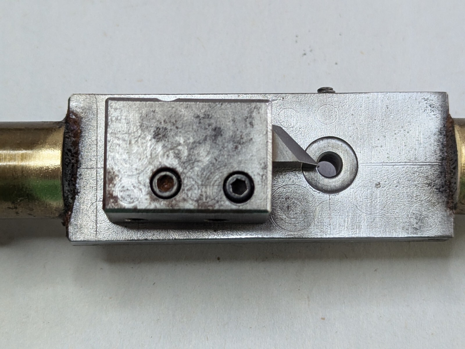 Leather working hand tool cutter