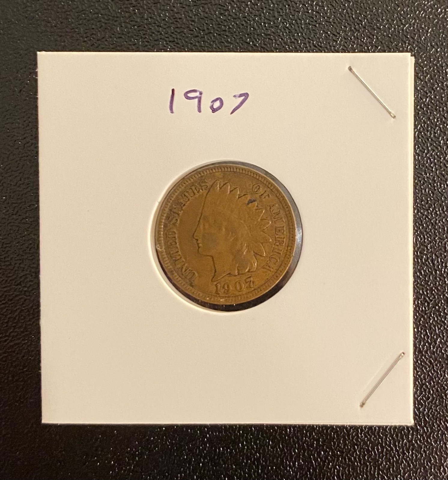 1907 Indian Head Penny - F/VF condition