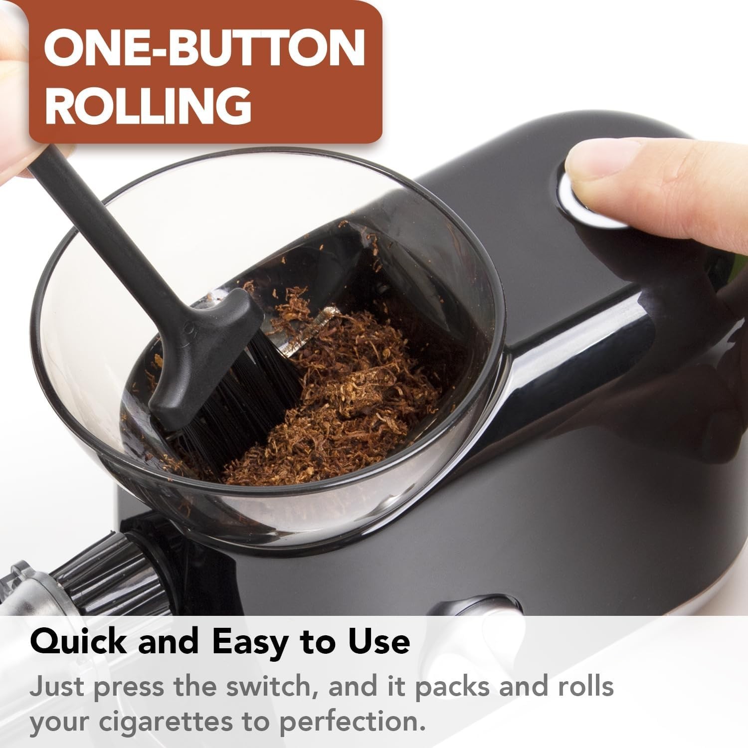 Cigarette Rolling Machine, Electric Pre Roll Machine, Automatic Preroll Cone Loa