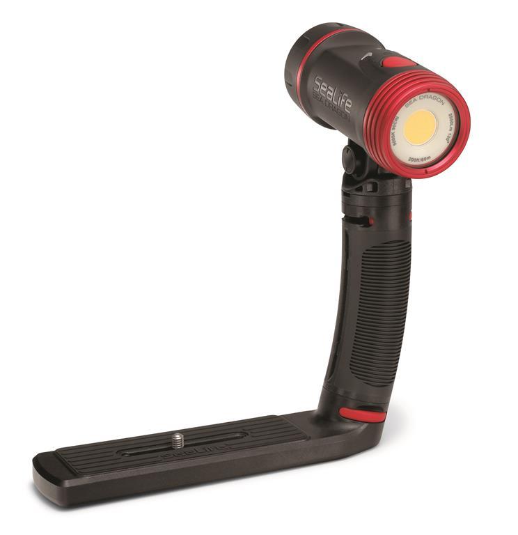 SeaLife SL671 Sea Dragon 2500 Lumen Light with Grip Tray and Case