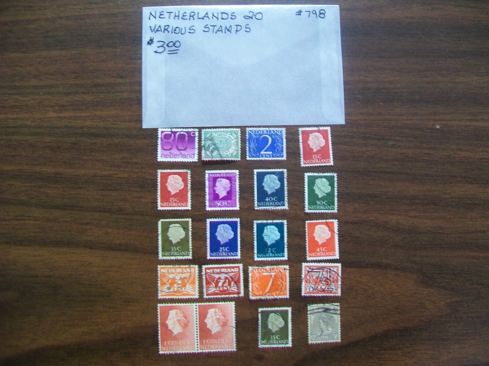 Netherlands Postage Stamps - Netherlands - Vintage - 20 Various Stamps (798)