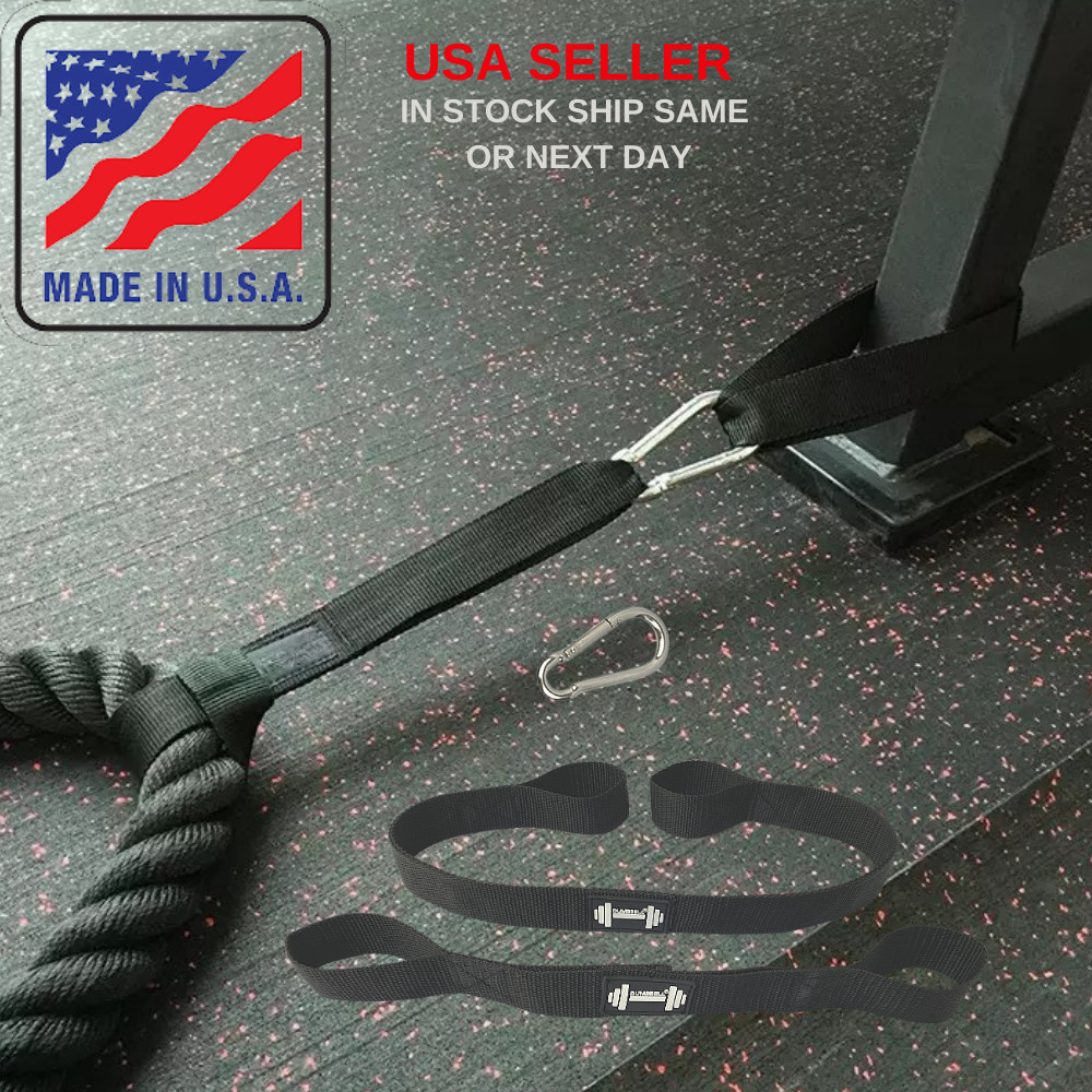 Anchor Strap Kit Battle Rope Workout (2 packs 31/15in)