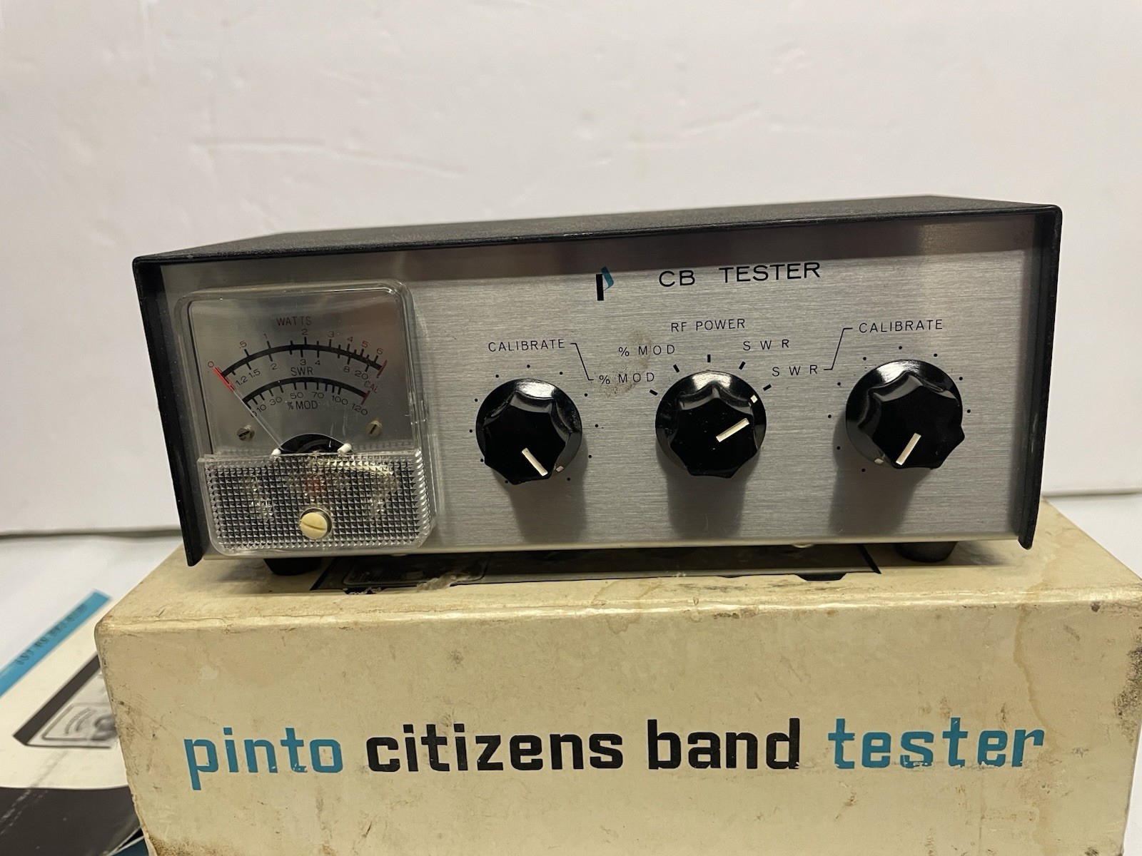 Pinto Citizens Band Tester. CB Radio Tester, Calibrate CB Radios. Measure RF