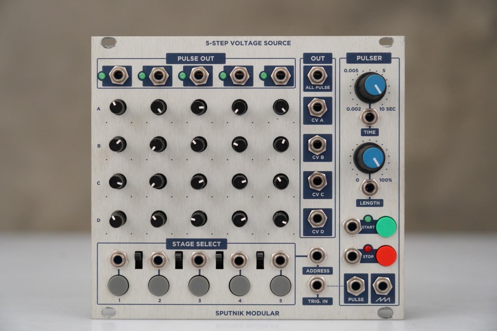 Sputnik Modular 5-Step Voltage Source Eurorack Module #58750