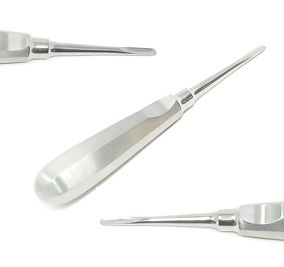 Stainless Steel Straight Apical Root Tip Dental Extracting Elevator DEL 34