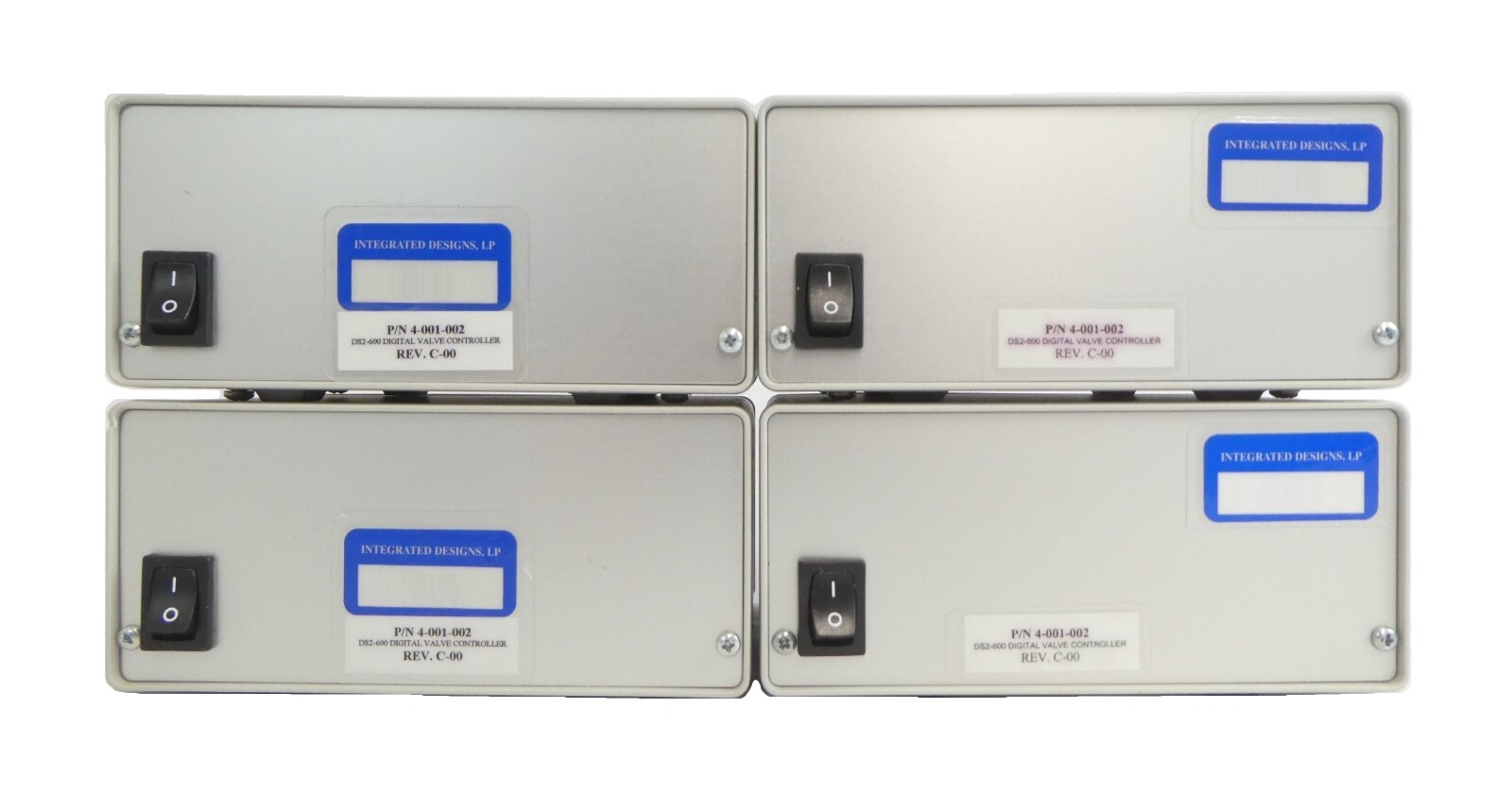Integrated Designs 4-001-002 Digital Valve Controller DS2-600 Lot of 4 Working