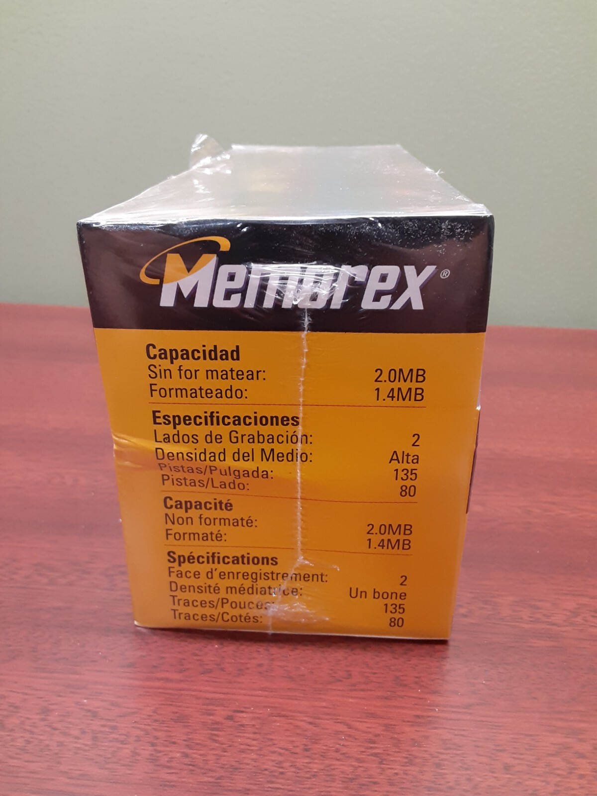 Memorex HD Rainbow Disks Diskettes 3.5" MAC Formatted 30 Pack Case Sealed