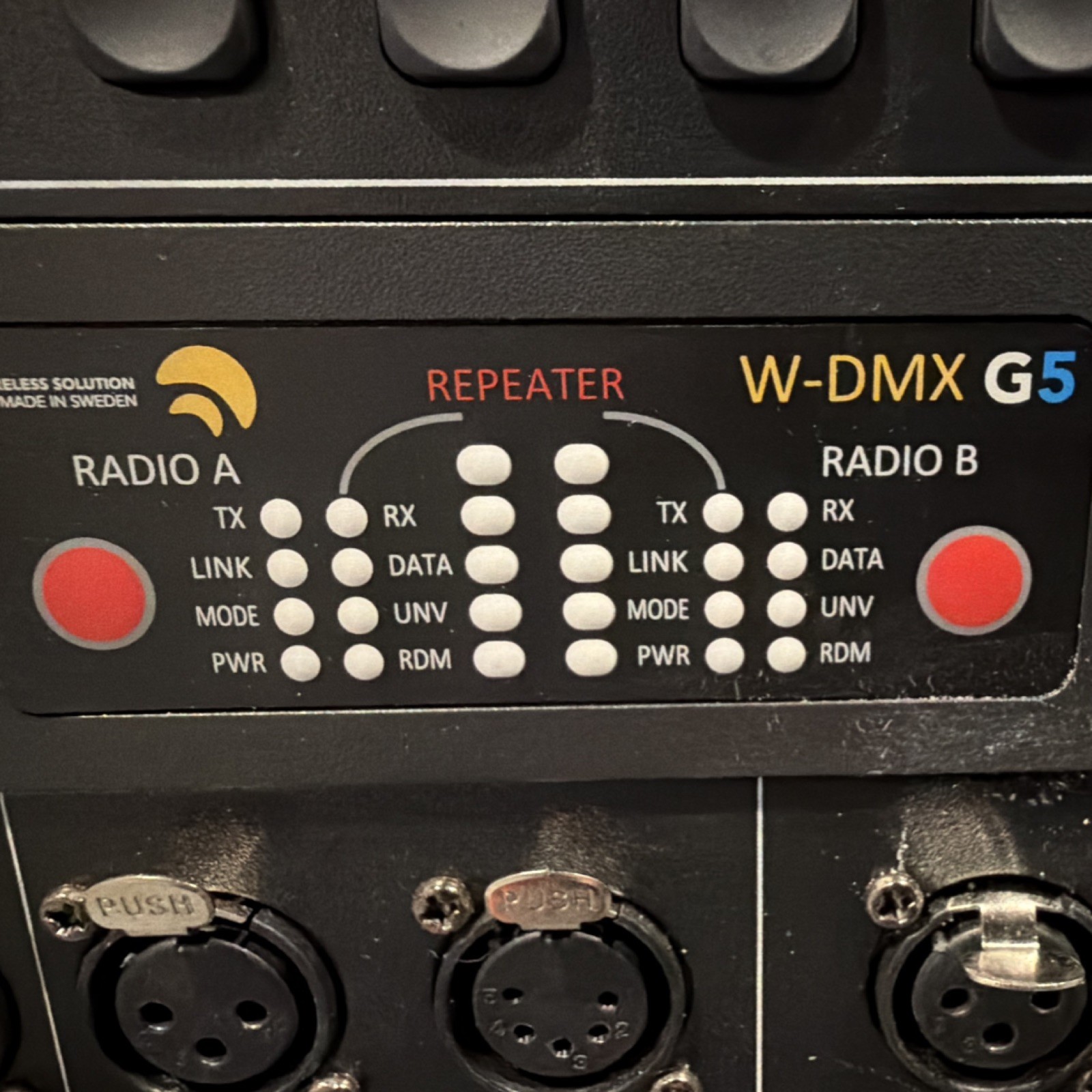 Wireless Solutions ProBox F-2500 G5 DMX Transceiver 4-Ch Wireless Transmitter
