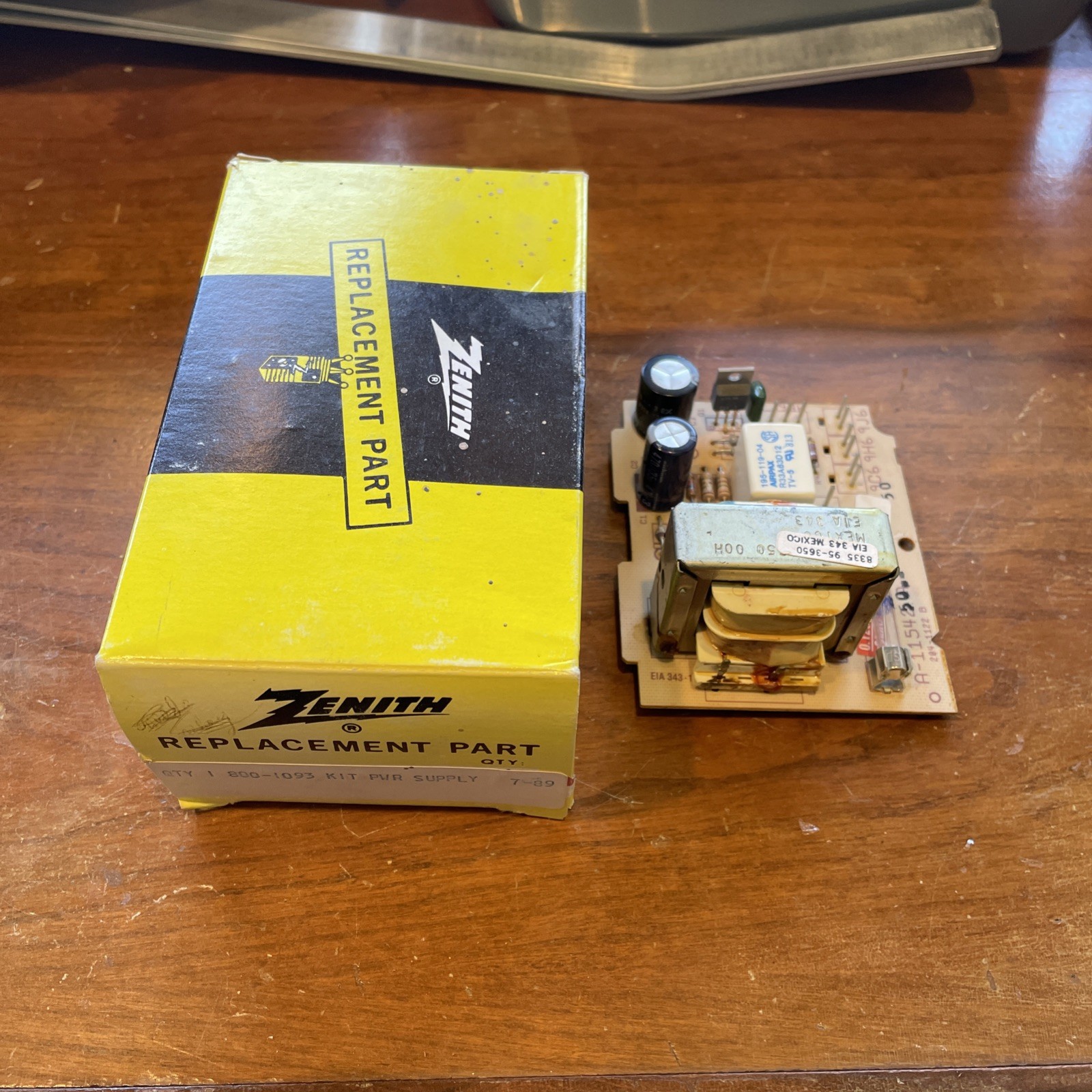 New Old Stock Zenith Part # 800-1093 Power Supply Kit
