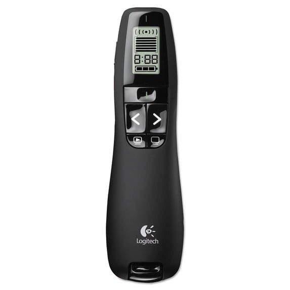 Logitech R800 Professional Presentation Remote (910-001350) Green Laser 100ft