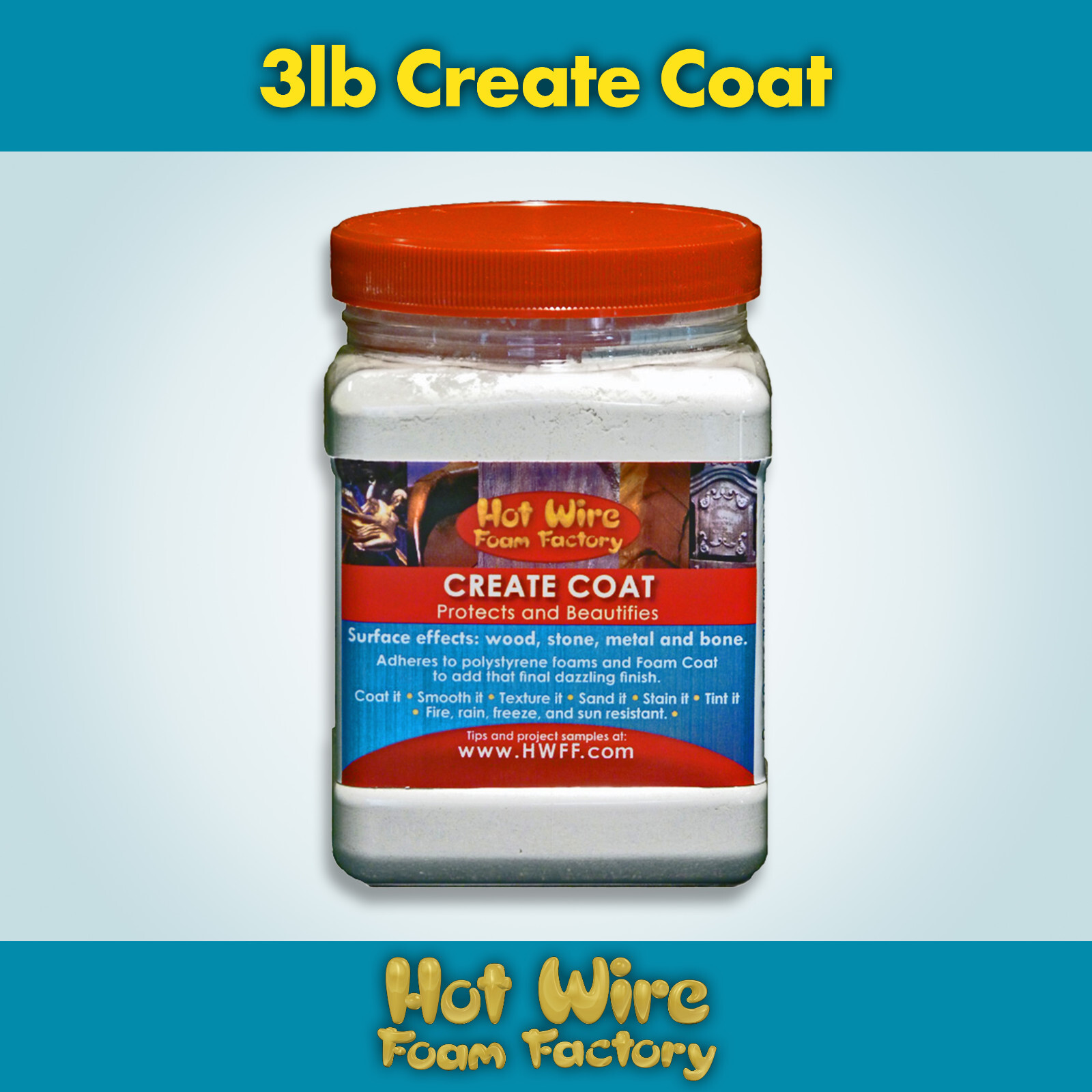 Create Coat Foam Coating - 3lbs #027