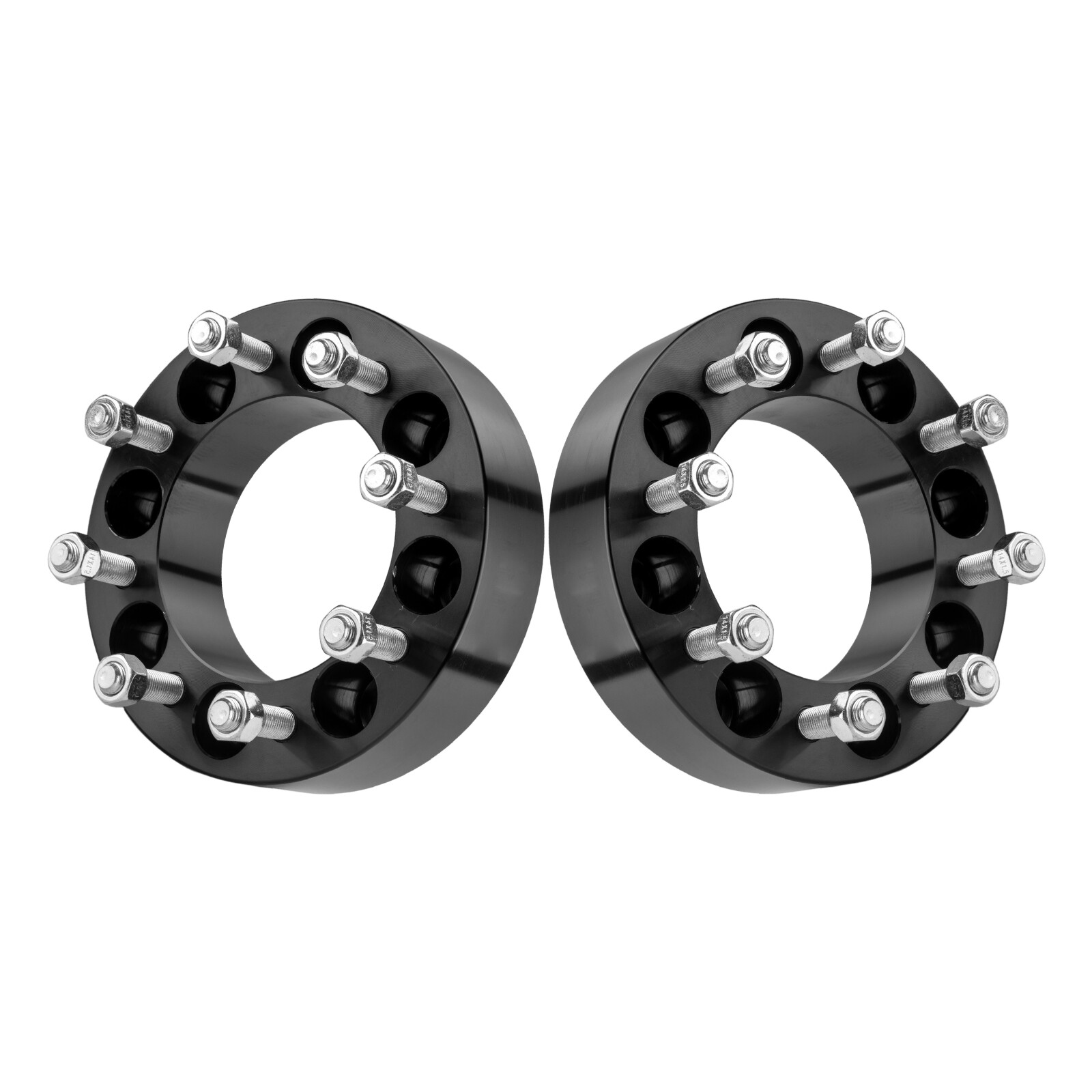 4Pcs 2" 8x6.5 to 8x6.5 Wheel Spacers 14x1.5 Studs For Ram 2500 3500 2012-2022