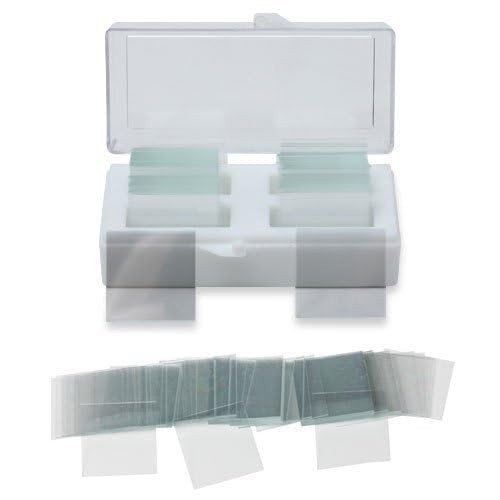 200 Pack 22x22mm Glass Microscope Cover Slips, Thick, Flat, Clear
