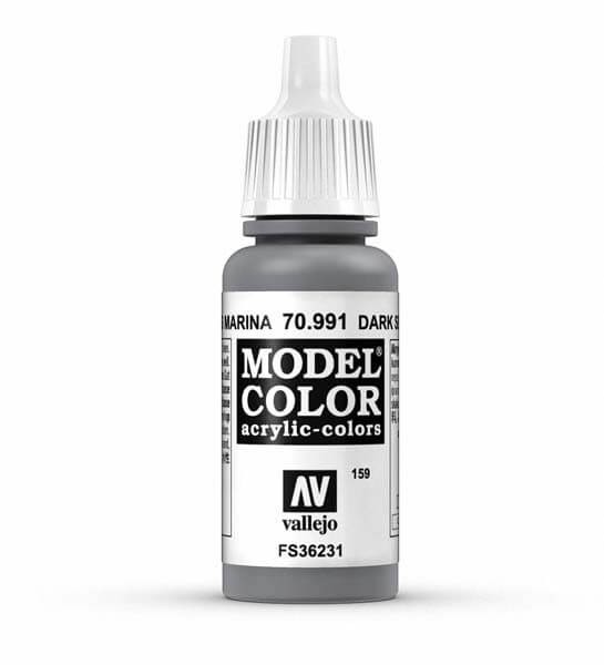 Vallejo Dark Sea Grey Model Color 17ml Acrylic Paint 70.991