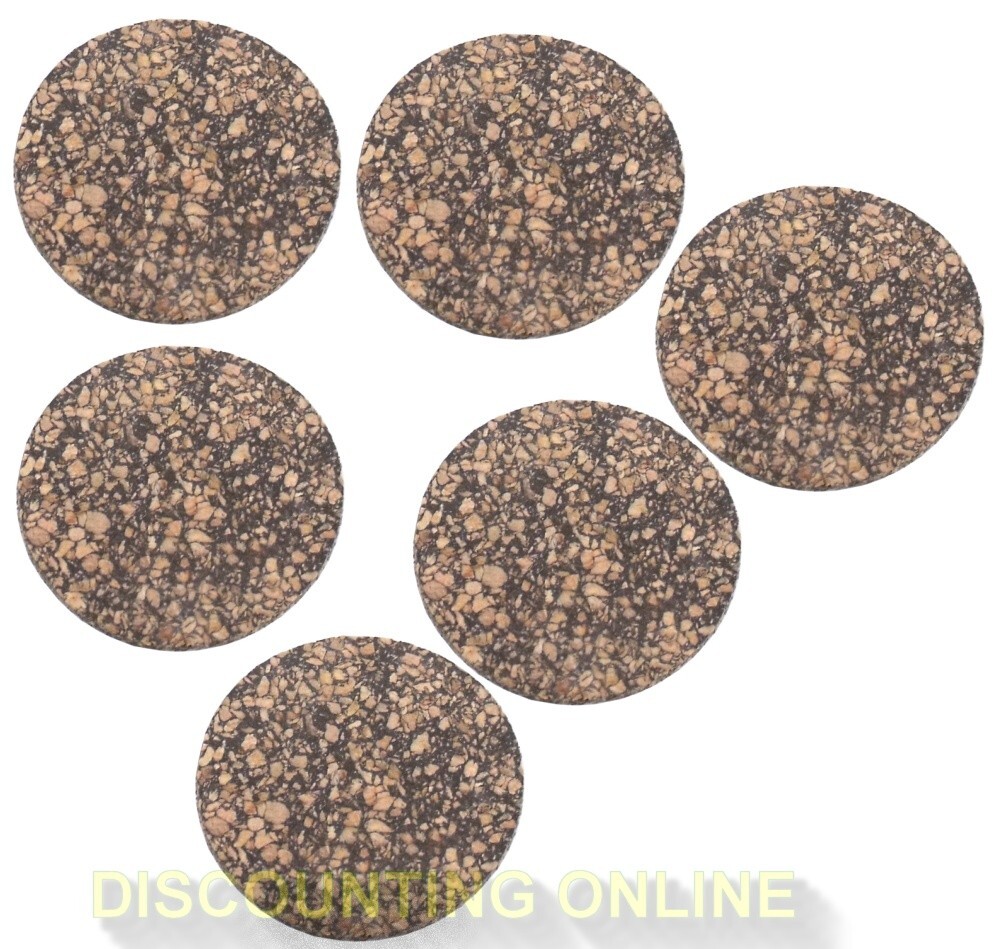 USA PREMIUM, 6 FUEL FILLER CAP CORK GASKETS FITS N120CG ALADDIN "GLASS LAMP"
