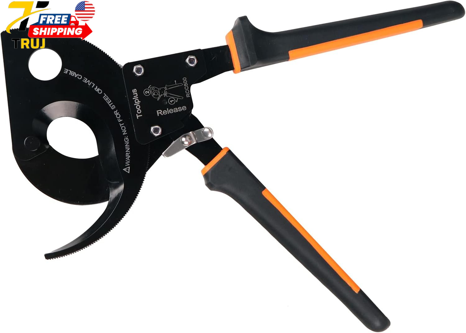 Heavy Duty Ratcheting Cable Cutter for 750MCM Copper and 1000MCM Aluminum NEW