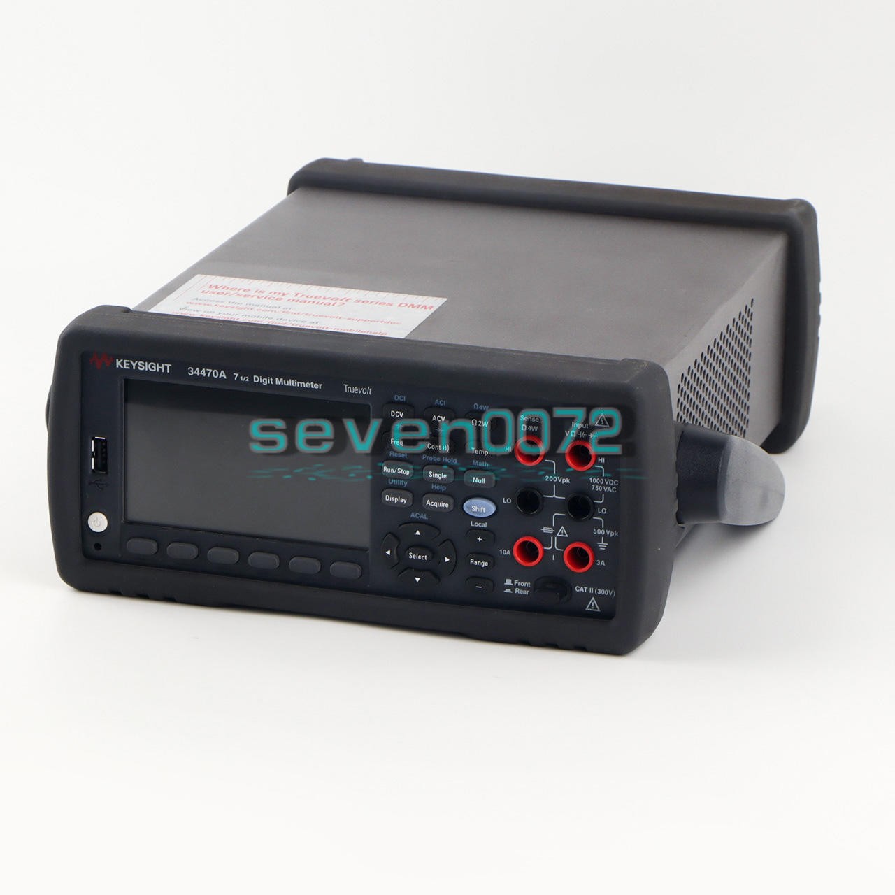 1PC KEYSIGHT 34470A 7 1/2 digital multimeter used