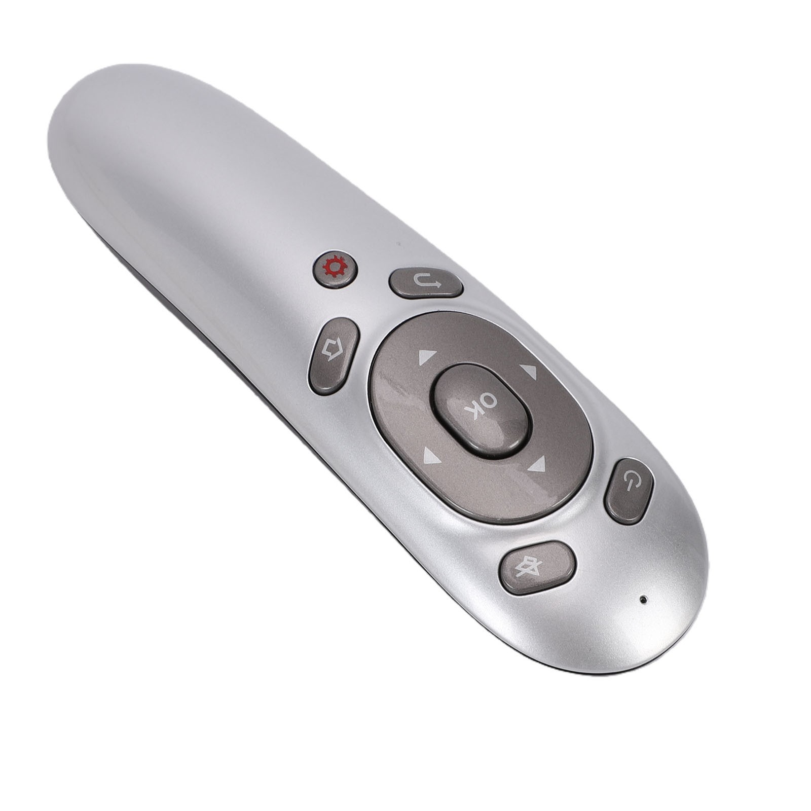 Wireless Presentation Clicker Multifunctional 2.4G USB Ergonomic Design Rem DPTR
