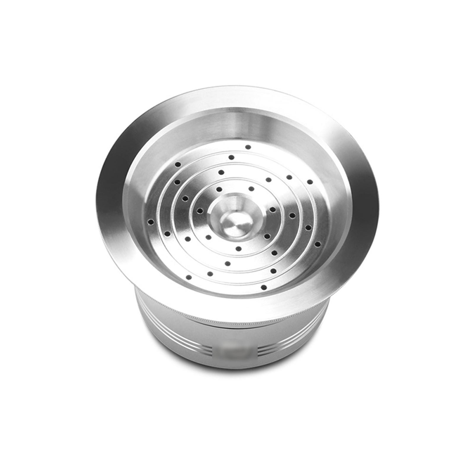 Stainless Reusable Vertuoline Capsule+Spoon+Brush For Caffitaly Ruby