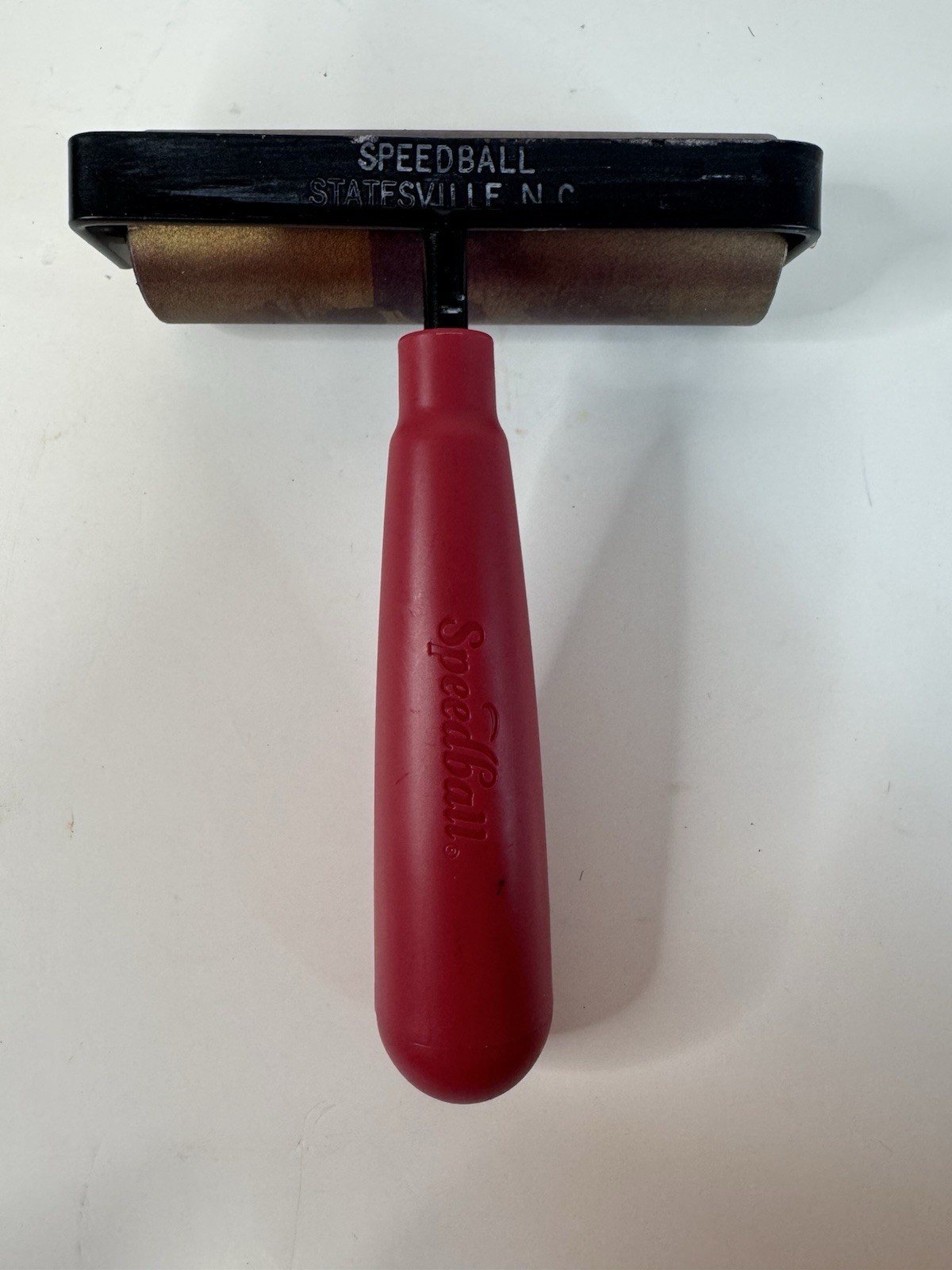 Speedball Soft Rubber 4" Roller Hunt MFG Printing Stamping Scrapbooking