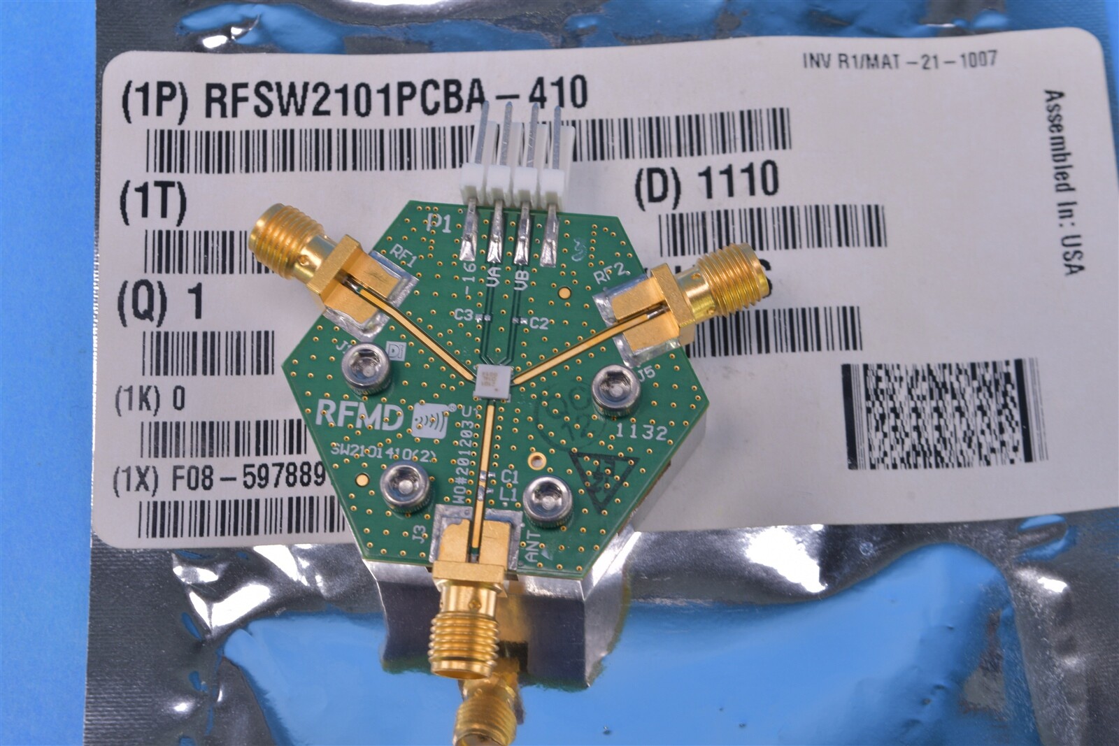 RFMD RF Evaluation Board RFSW2101PCBA-410