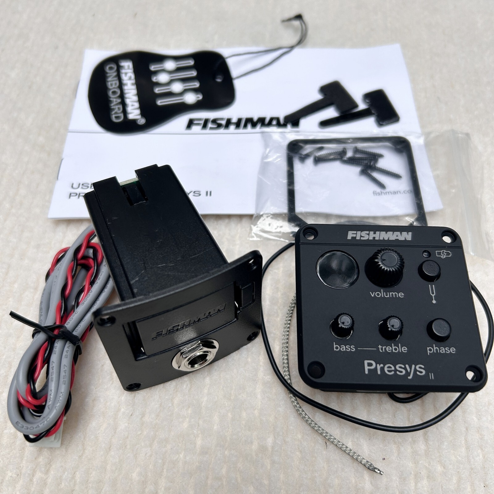 FISHMAN Presys II guitar pickup Active Genuine