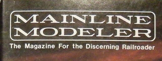 1989 Mainline Modeler Magazines