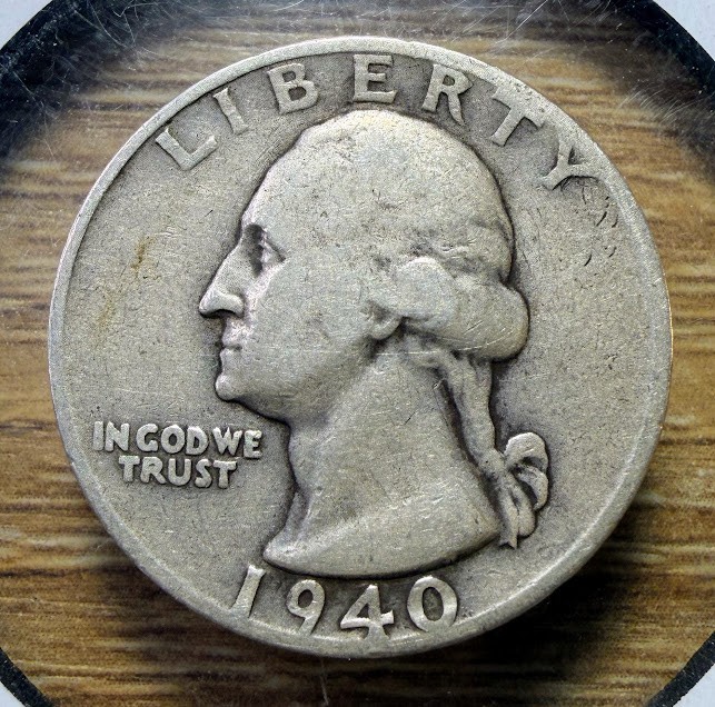 1940-S Washington Quarter - Actual Coin Shown - Free Shipping & Tracking INV#607