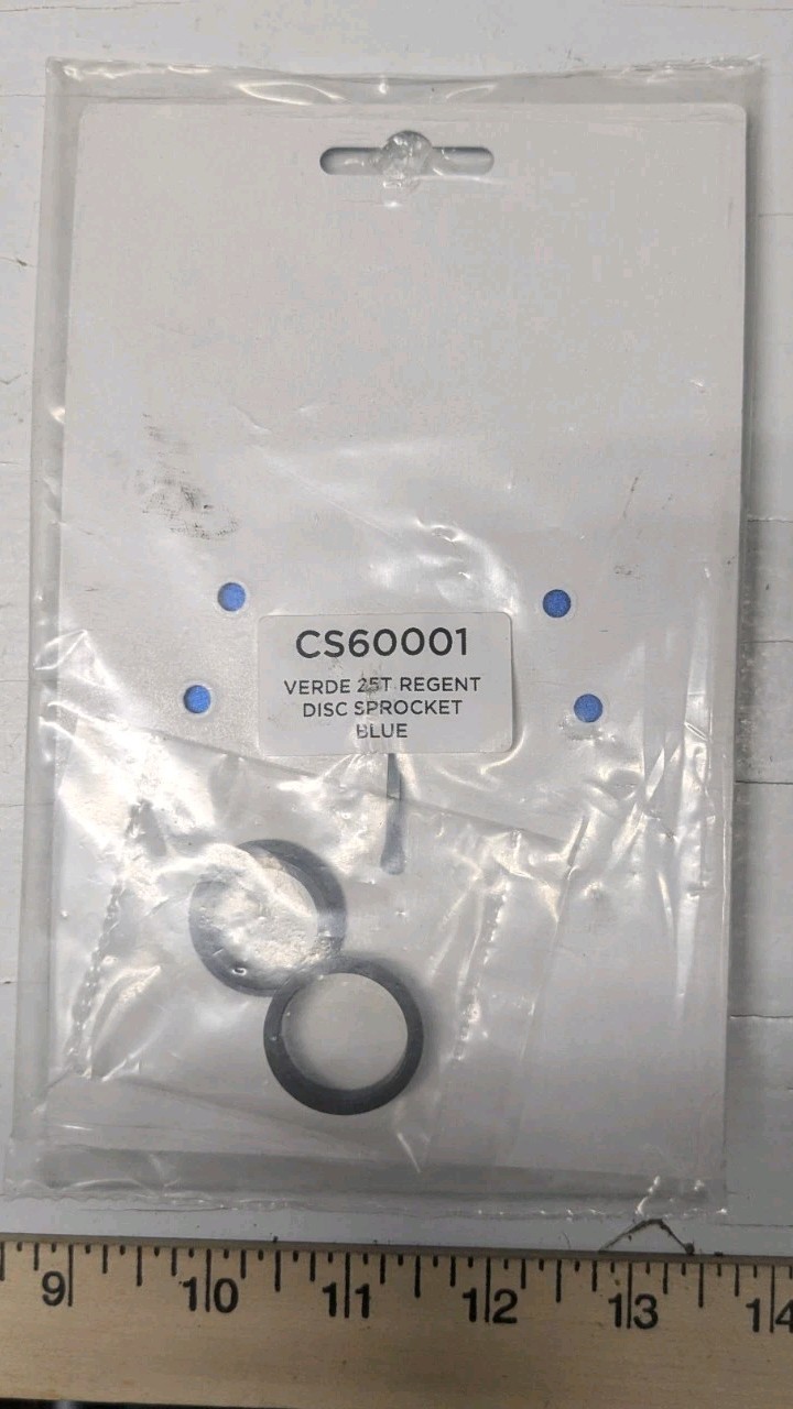 Verde Regent Disc Bicycle Sprocket 25 T Blue