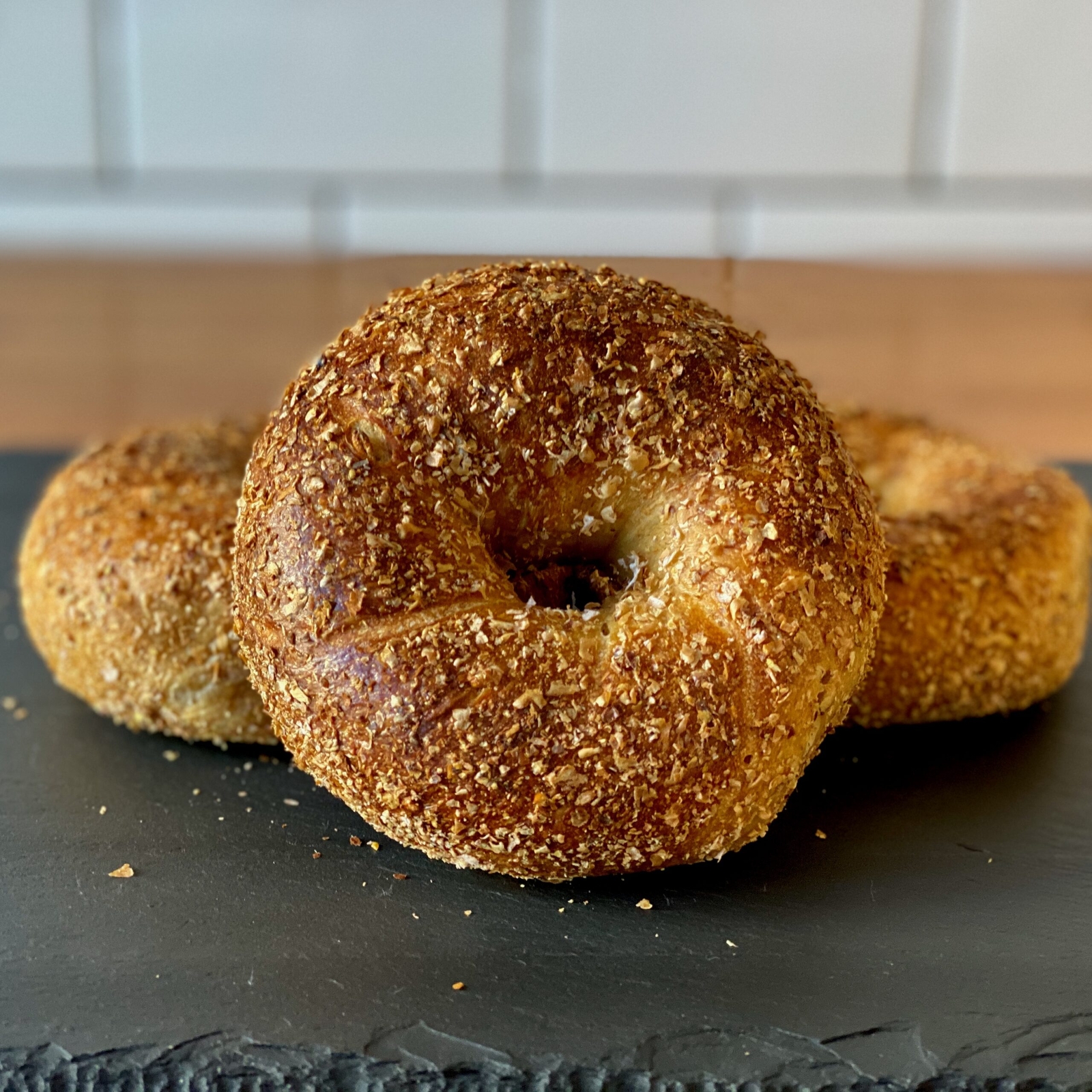RawJoy Fresh New York Whole Wheat Bagel- 12 Pack