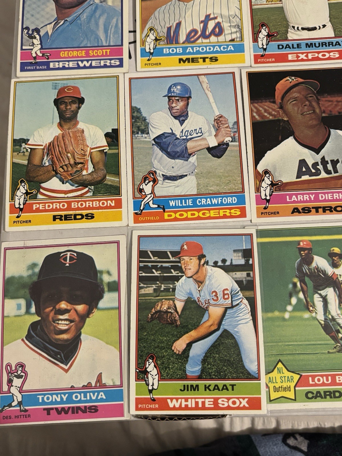 1976 Topps Baseball U-Pick #1-175 VGEX+ Free shipping on 3+ items!
