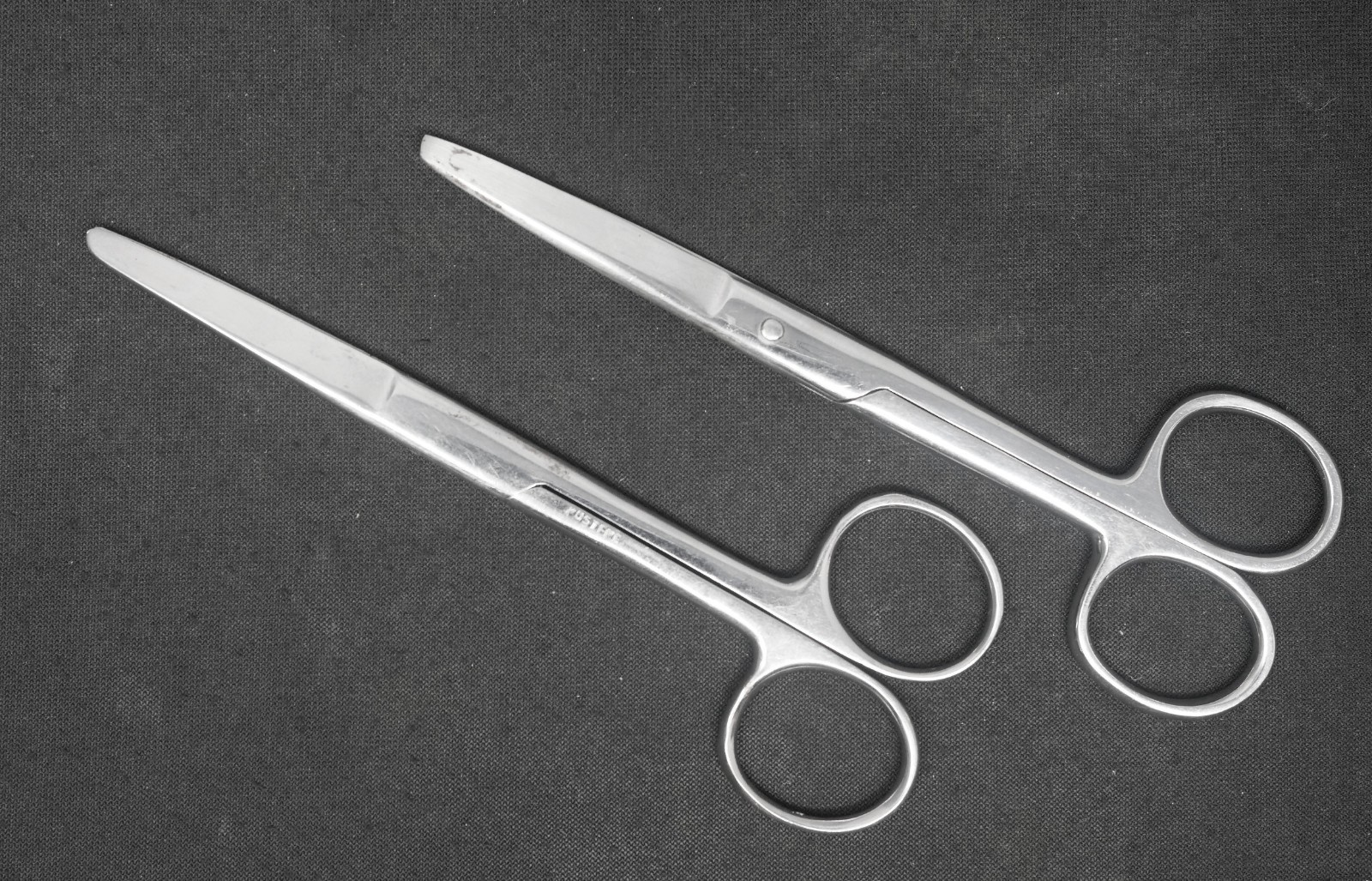 Vintage Medical Style Scissors One Rostfrei Made in Germany 6" Long