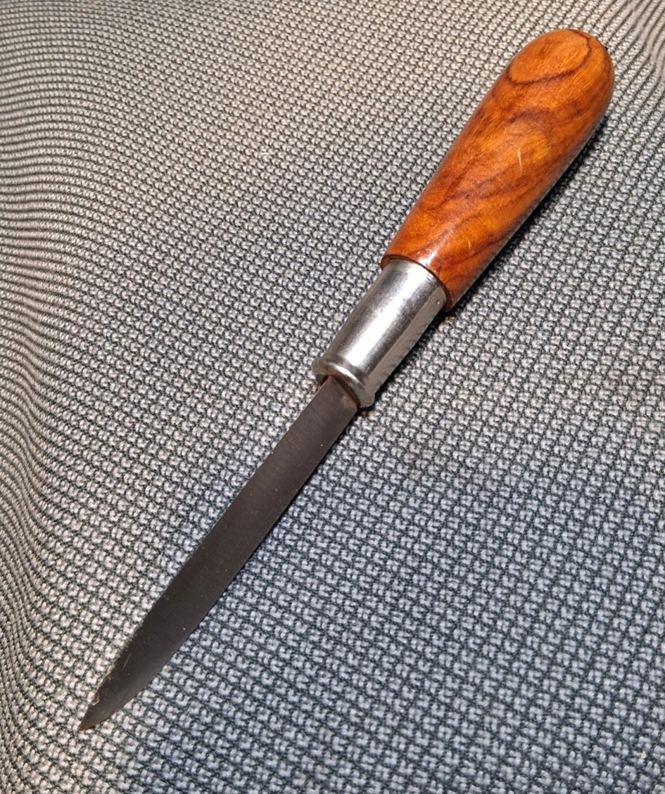 Triangular Machinist Scraper w/ Wood Handle
