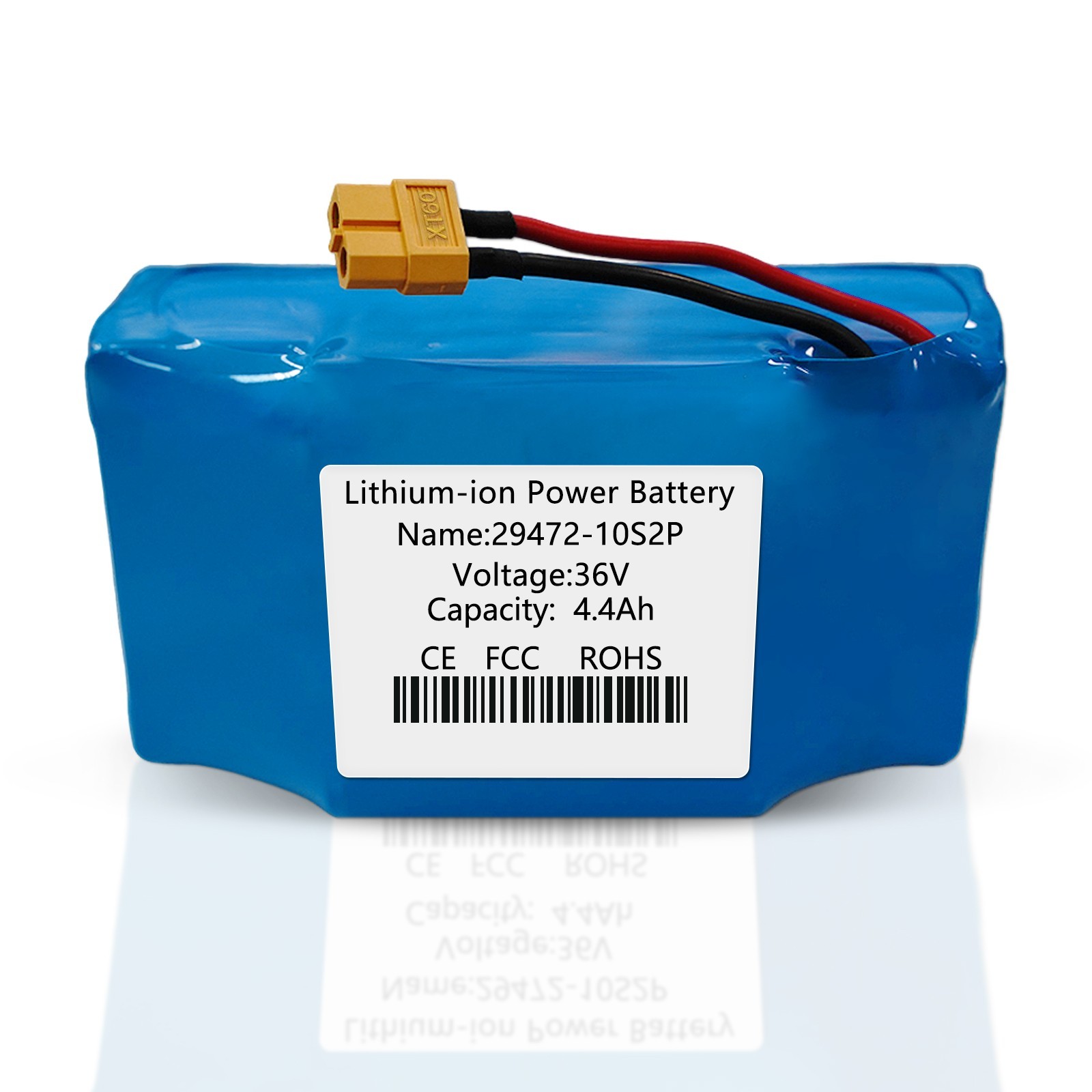 10S2P 36V 4.4Ah Li-Ion Brand New Battery For Hoverboard Scooter Balance Board US
