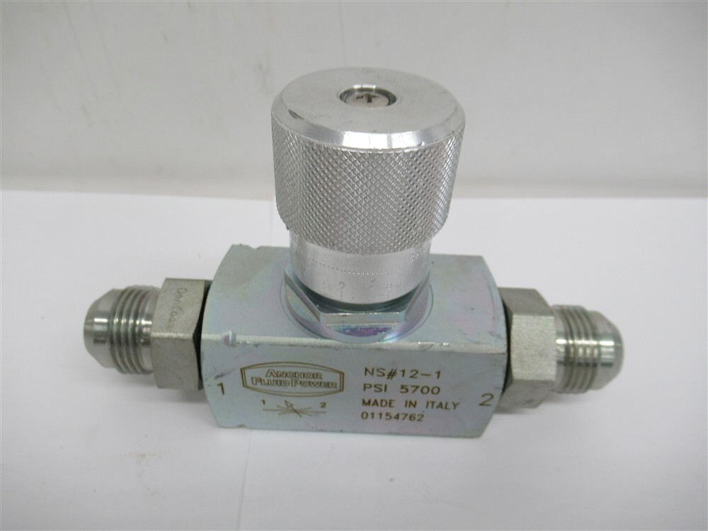 Anchor Fluid Power NS# 12-1, Needle Valve, 5700 PSI