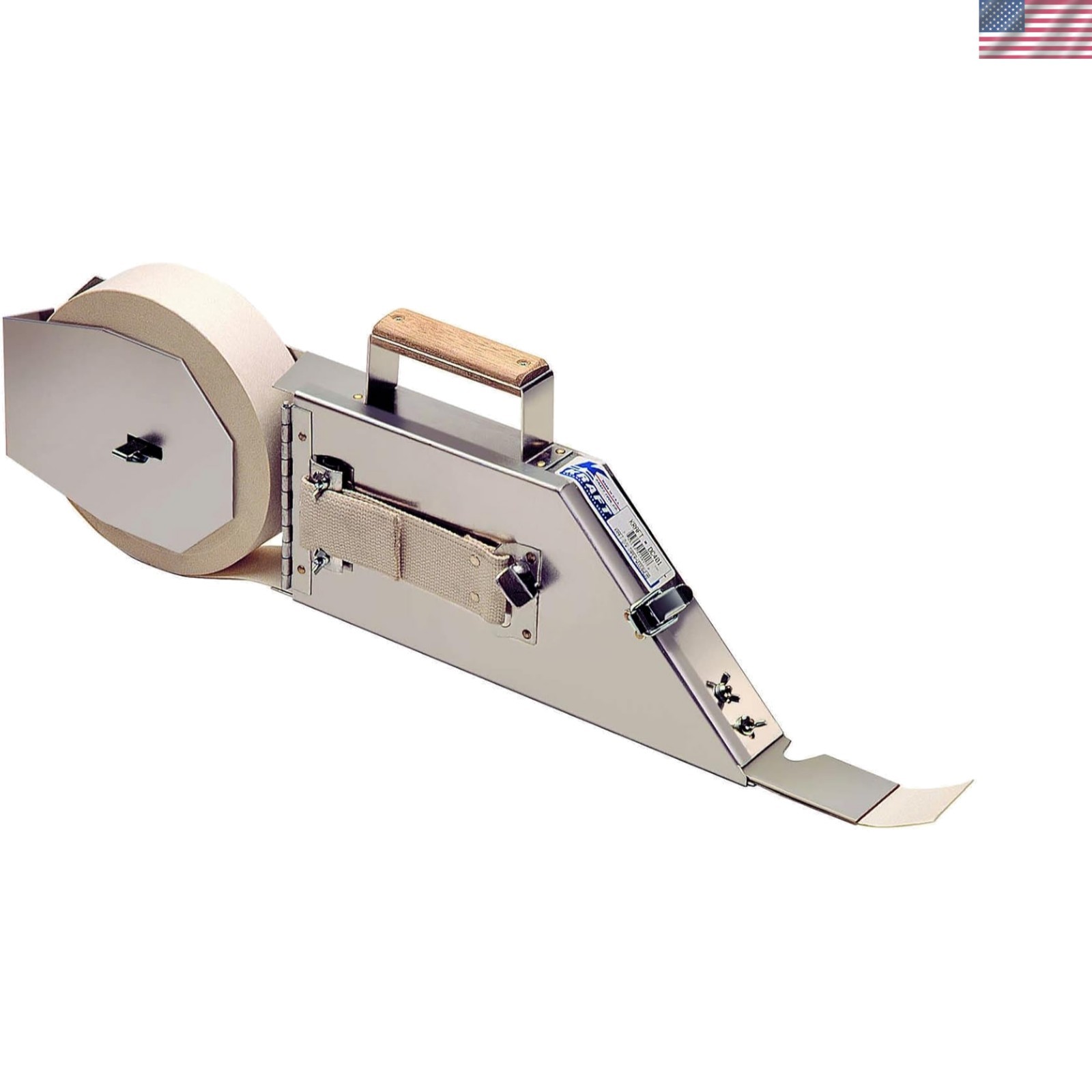 Versatile Kraft Drywall Taper with Wood and Web Handles - Precision Taping Tool