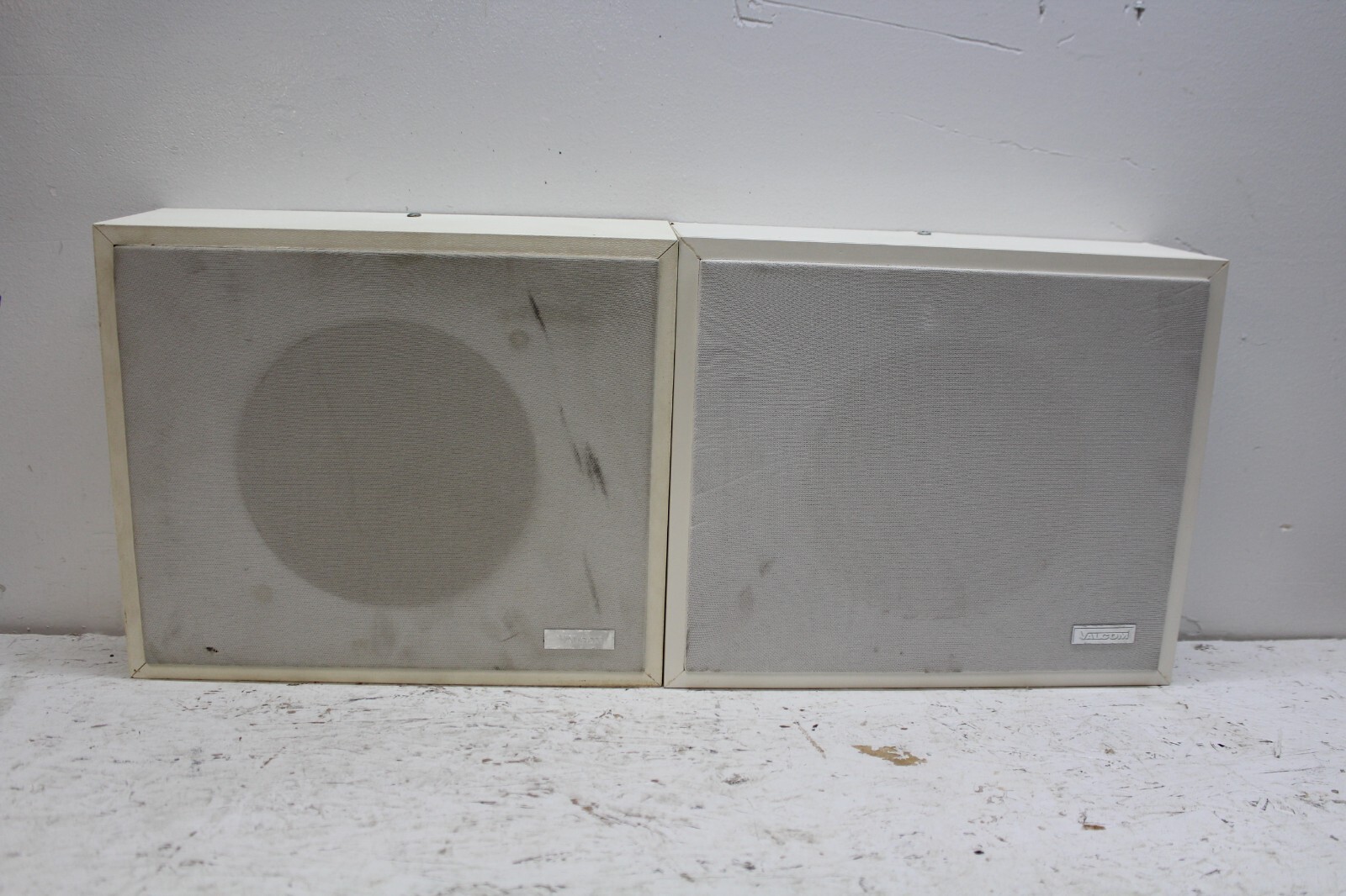 Valcom V-1016 On-Wall Paging Speakers (X2)