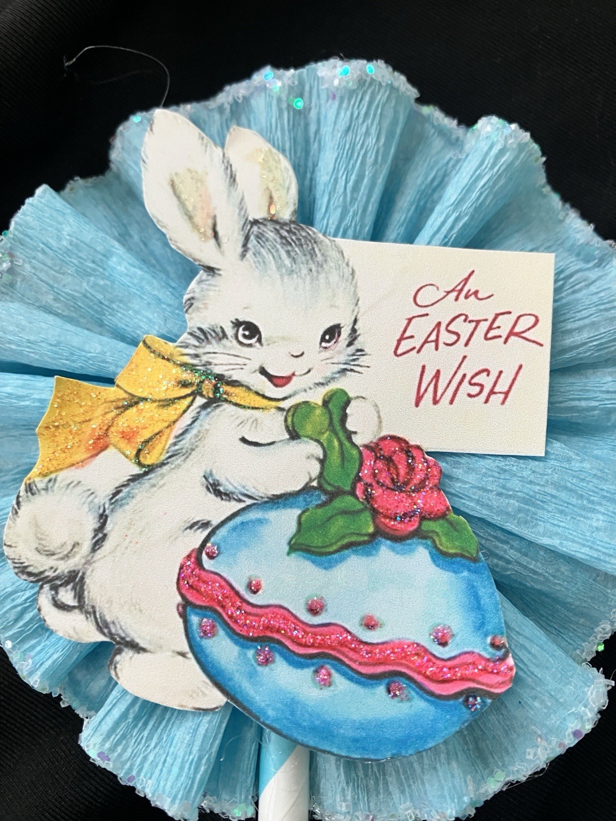 Easter Wand Handmade Vintage Style Decor
