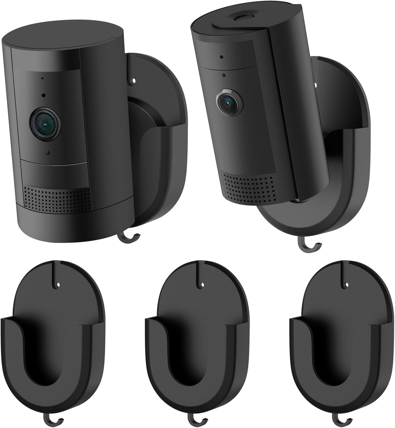 No Drill Wall Mount Compatible with Stick up Cam and Ring/Indoor Cam & Indoor Ca