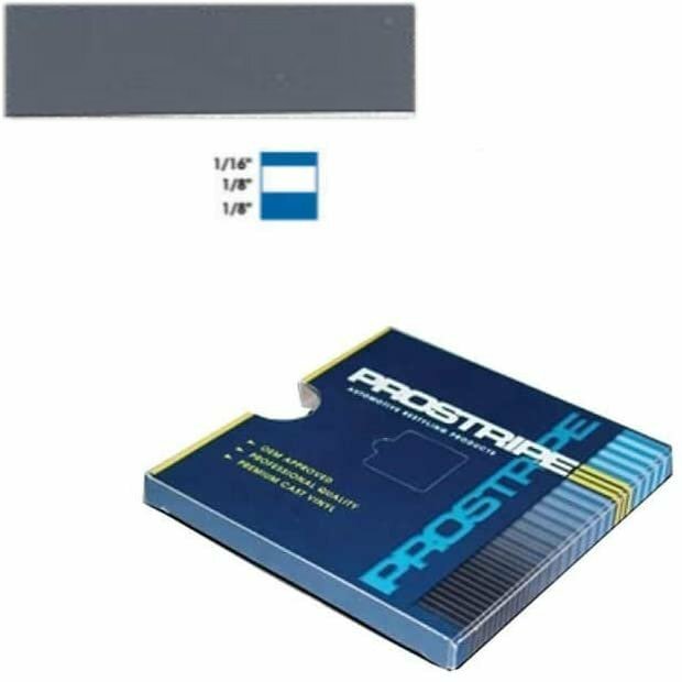 Prostripe R420125 Striping Tape 1/16x1/8x1/8 in x 150 ft Dark Gray-1 Ea.