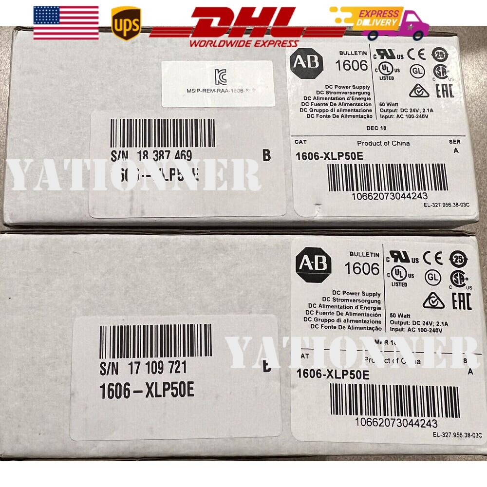 New In Box Allen-Bradley 1606-XLP50E POWER SUPPLY 1606XLP50E Fast Shipping