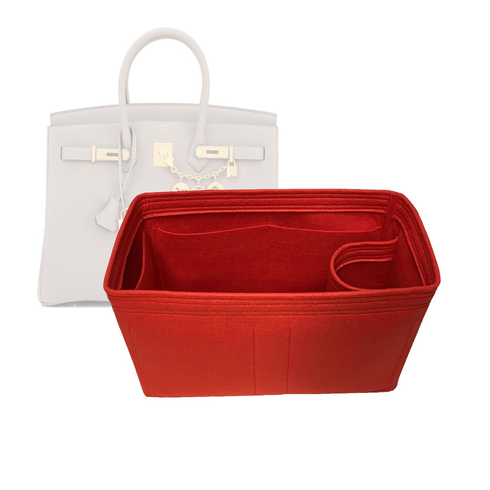 Zoomoni Bag Organizer for Hermes Birkin 35 (Premium/20 Color Options)
