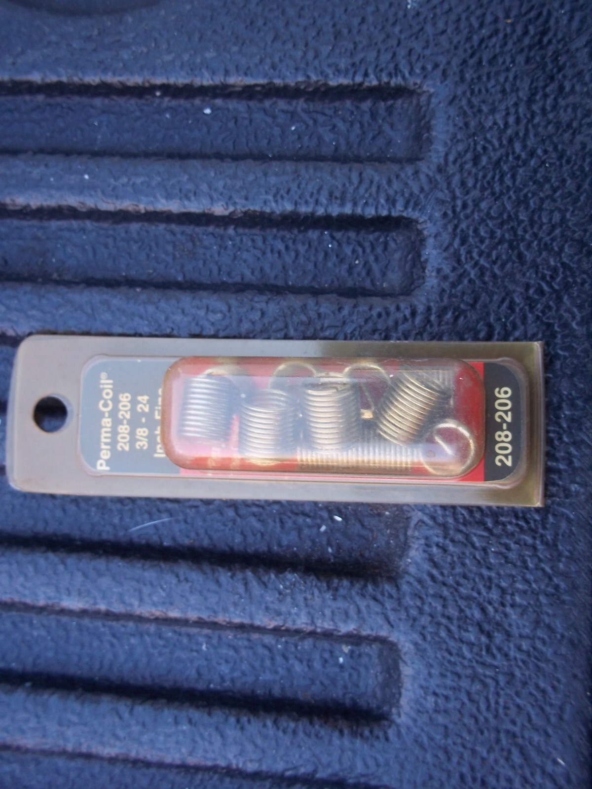 Perma-Coil 3/8-24 Inch Fine Thread Insert P/N 208-206 - Made in USA