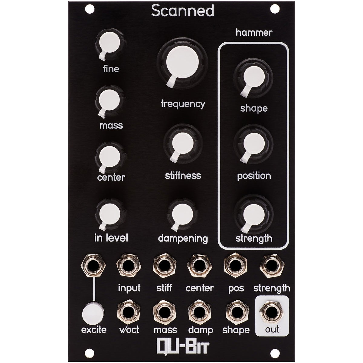 Qu-Bit Scanned Organic Wavetable Oscillatory Eurorack Module (Demo Deal)